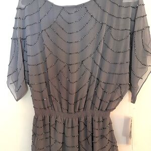 Adrianna Papell Evening Essentials in Gray